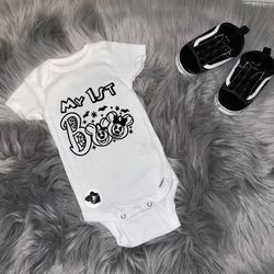 Baby Unisex Halloween Onesie Mickey & Minnie