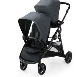 Graco Ready2Grow 2.0 Double Stroller, Black