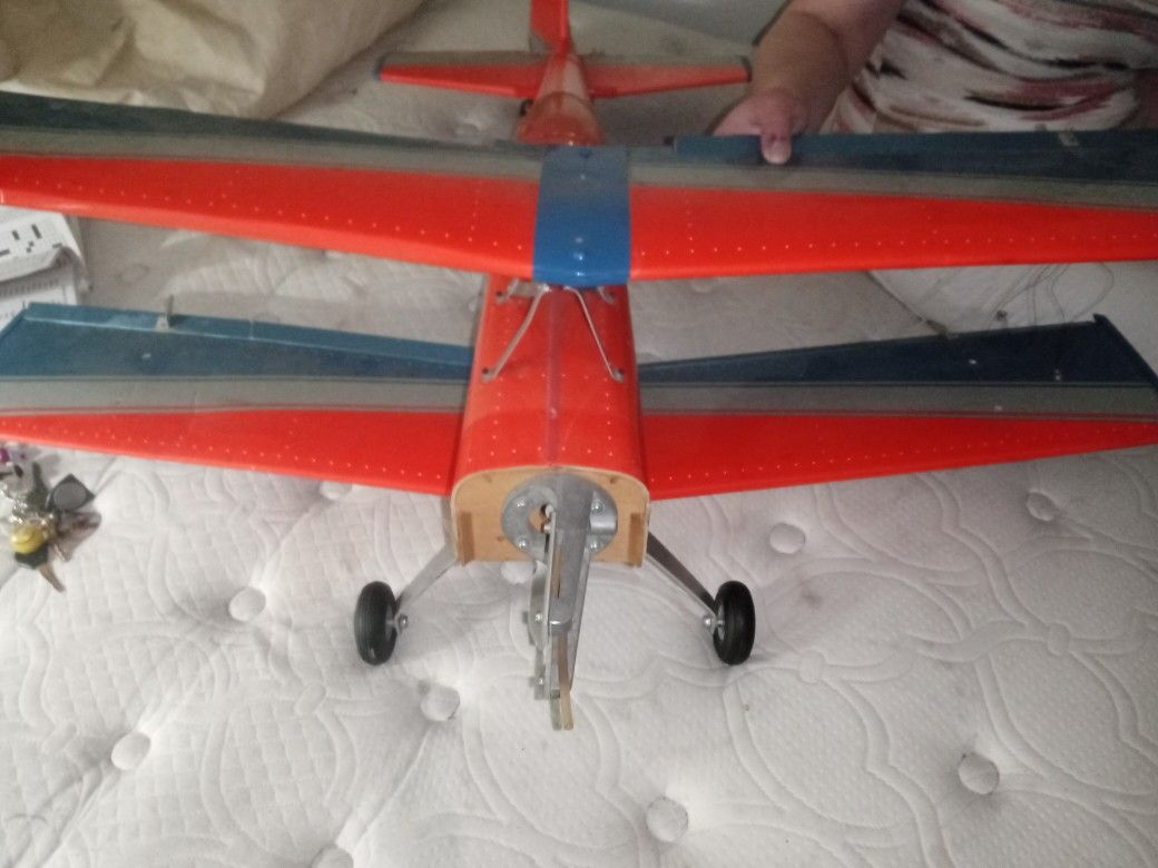 Nitro Bi Plane With Parts