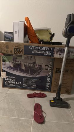 Hampton Bay 7 piece Outside Dining set Brand New Unopened