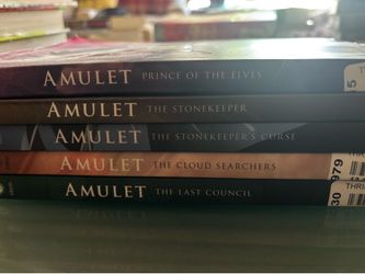 Amulet Graphic Novel Series by Kazu Kibuishi - Books 1-5