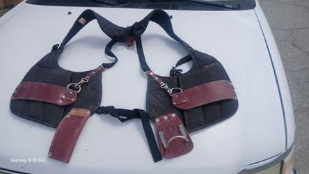 Occidental Leather.\n Suspender Summer carpenter belt.