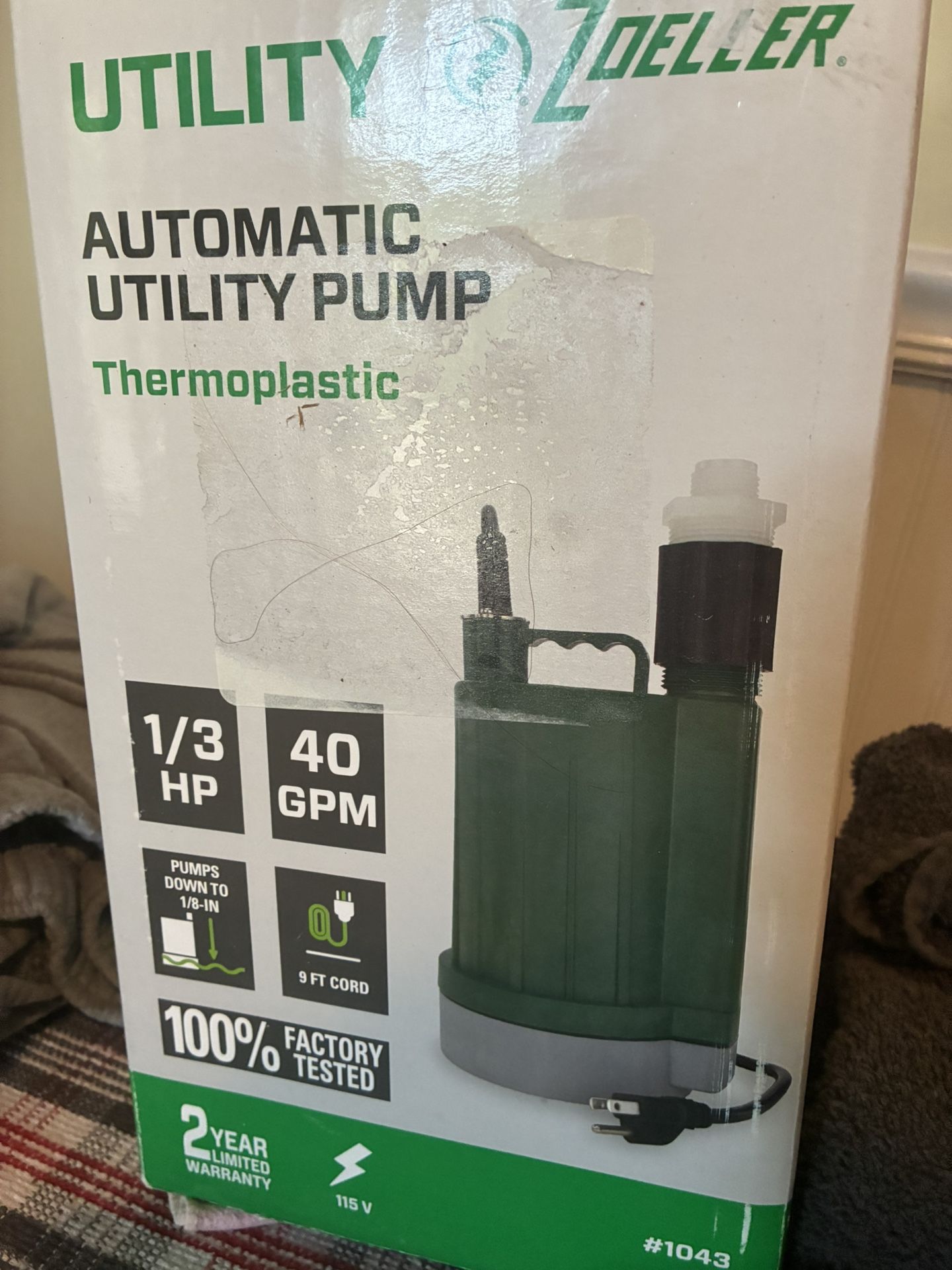 Zoeller Utility Pump 
