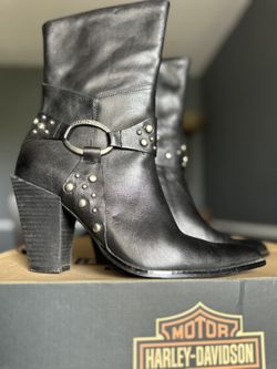 Harley Davidson Cassandra Boots (Sz 10)