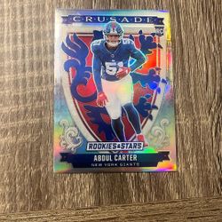 2025 Panini Rookies & Stars Crusade Abdul Carter