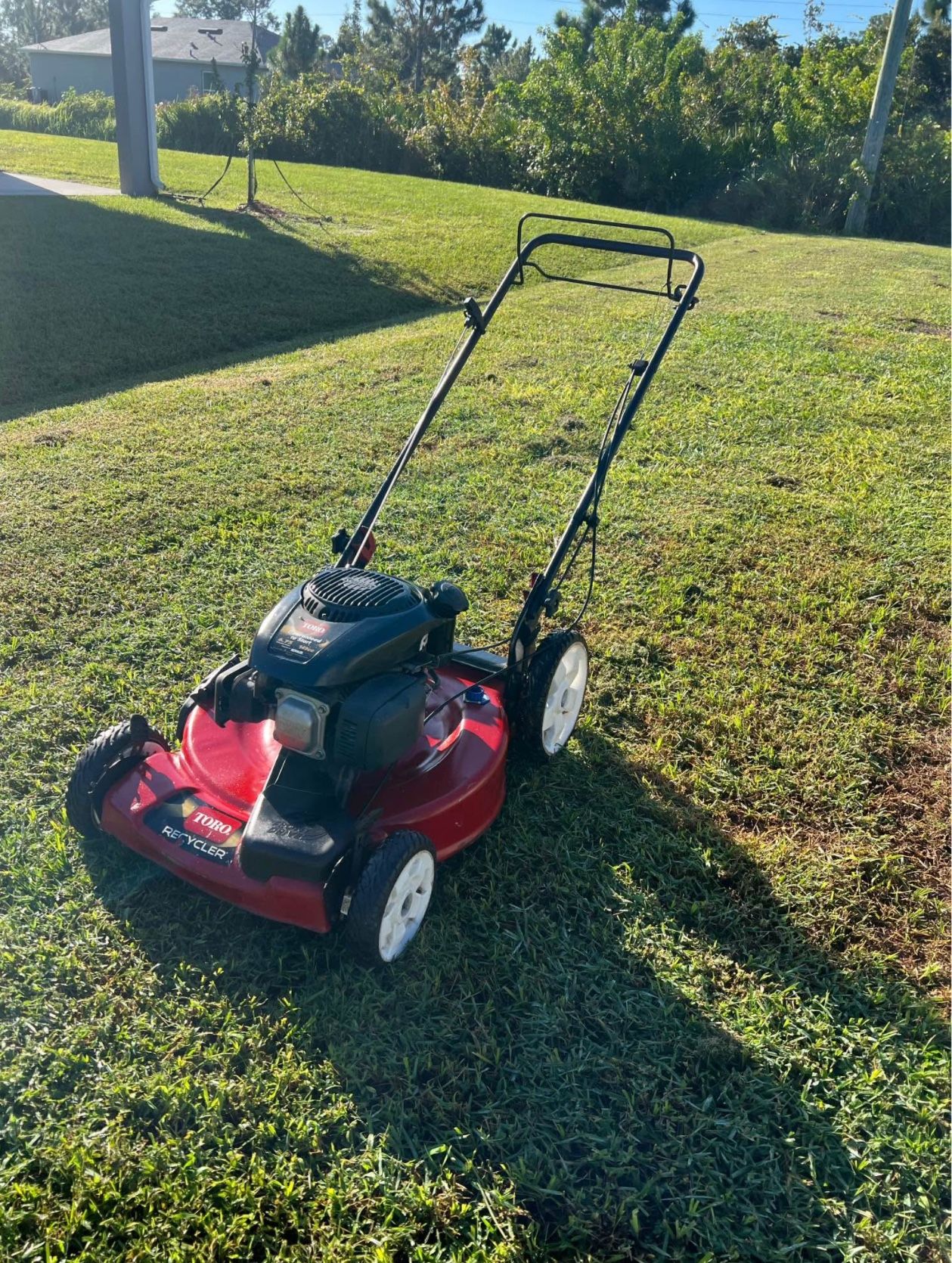 Toro self propelled lawnmower