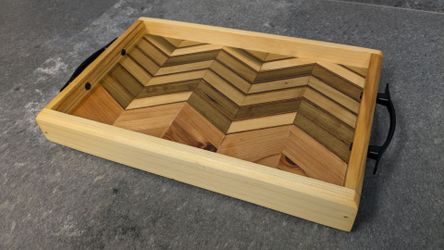 Handmade Reclaimed Wood Tray
