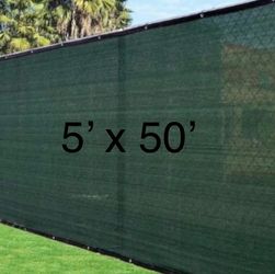 FENCE SCREEN 5 x 50 Privacy Screen - GREEN 5x50