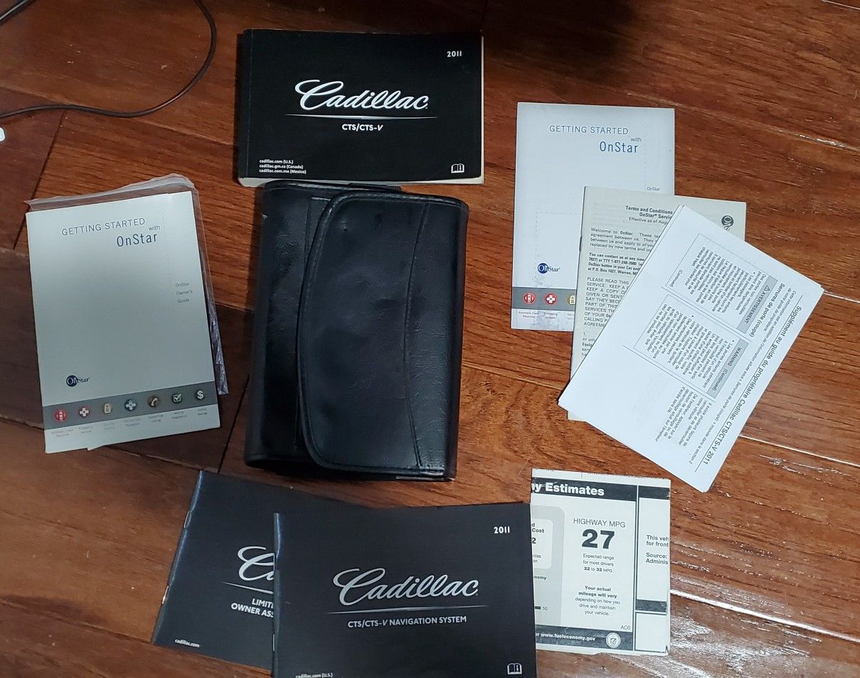 2011 Cadillac CTS/CTS-V Owners Manual