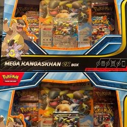 Pokemon Mega Kangaskhan ex Box