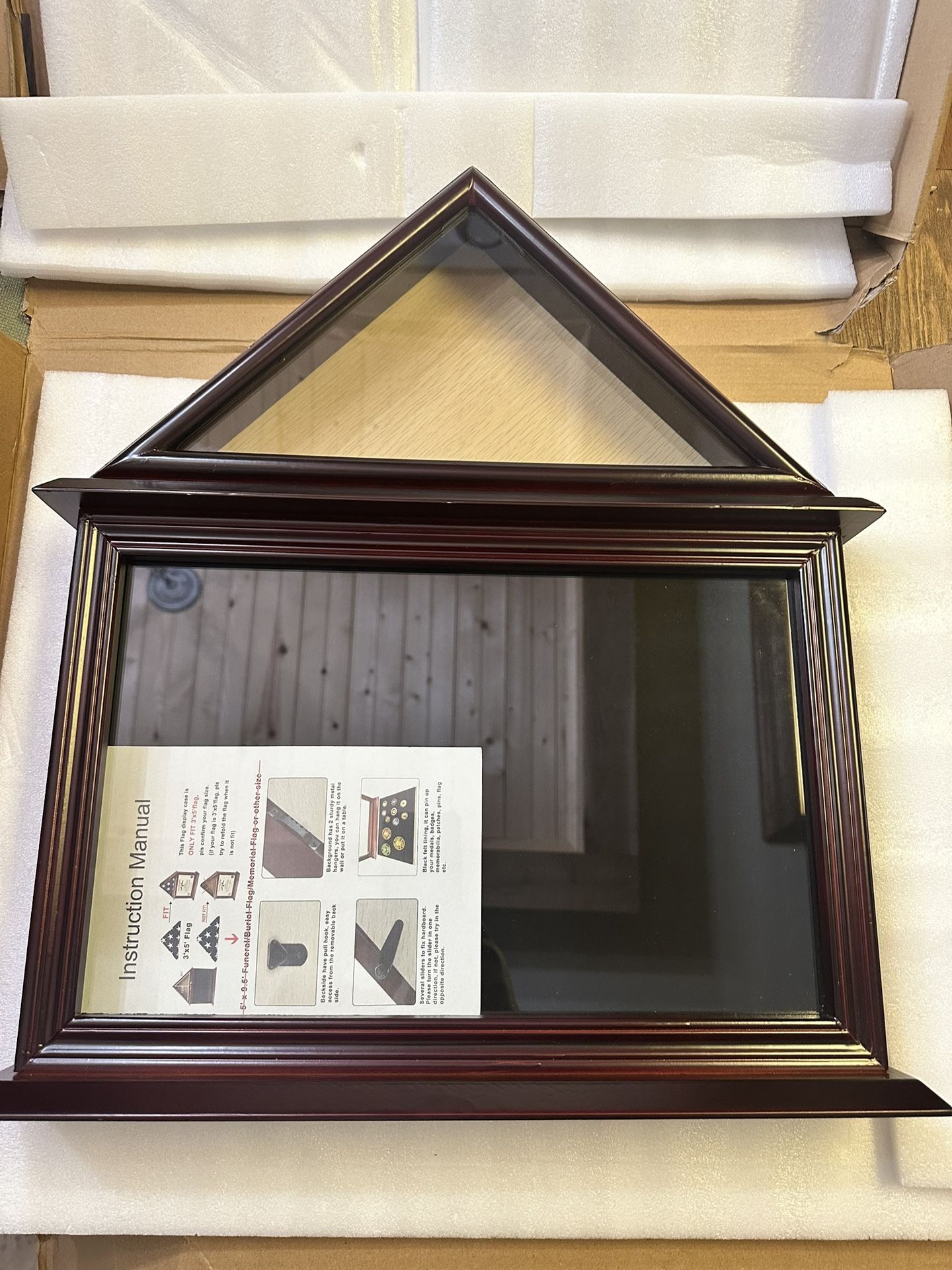 Flag Certificate Display Case