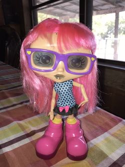 beautiful doll speaks and dances I do not know her name