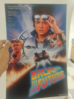New poster 12x18 back to the future