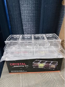 Clear seasoning box