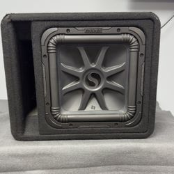 Kicker Enclosed Subwoofer