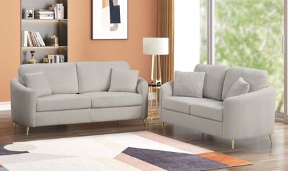 2 PC SOFA AND LOVESEAT NEW IN BOX