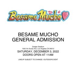 Besame Mucho Concert 