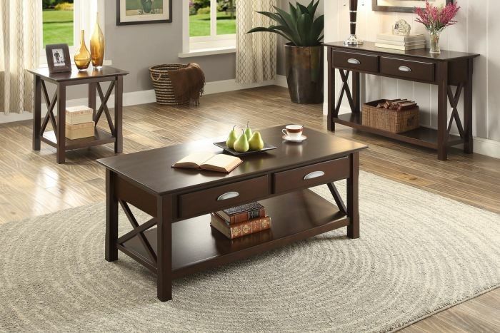 Coffee and table