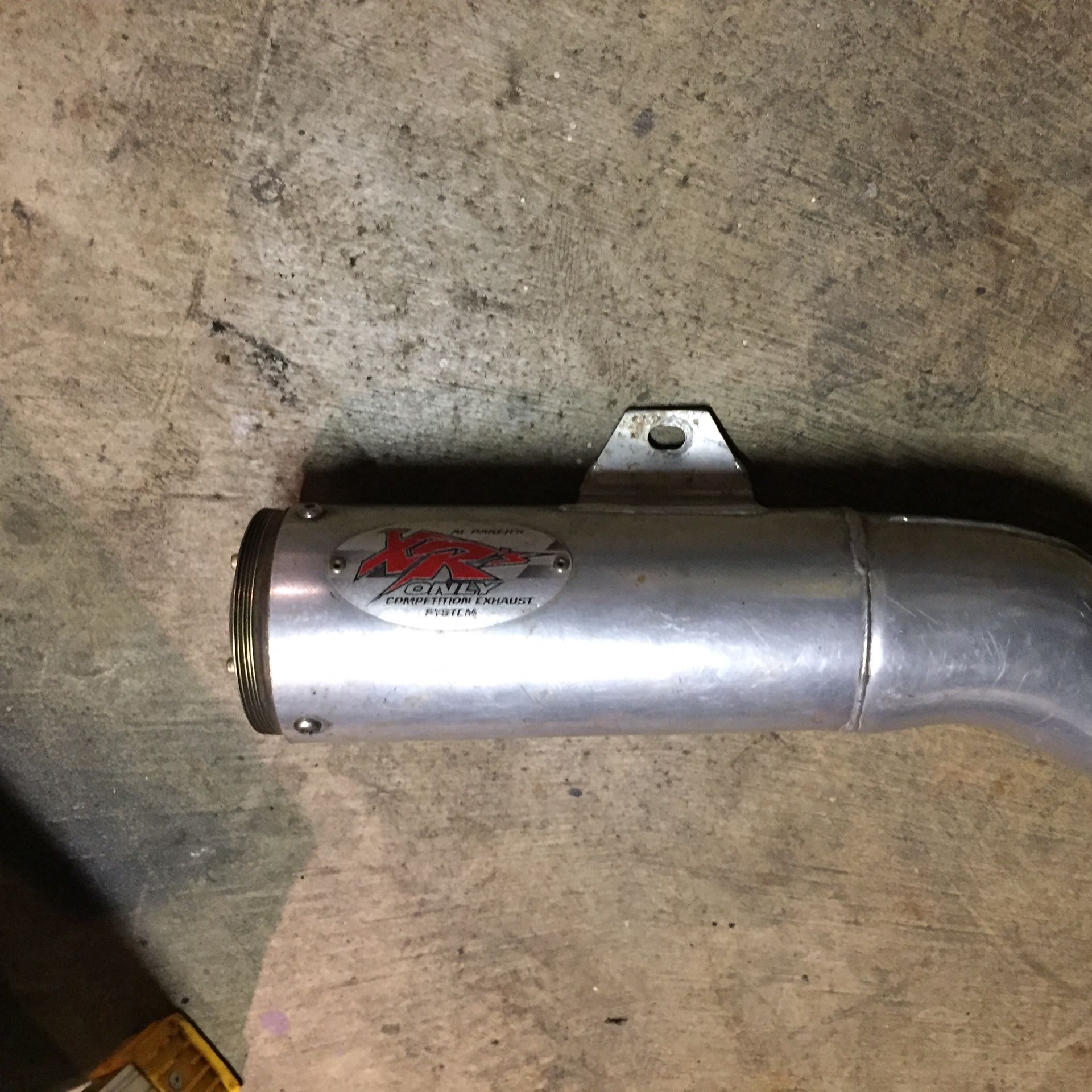 Al Baker’s XR’s Only Honda XR stainless slip on
