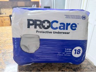 Adult diapers-  Brand :ProCare  Size : L