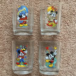 Walt Disney World 2000 Celebration McDonalds Glasses