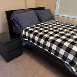 IKEA FULL SIZE BED (including mattress and boxspring)