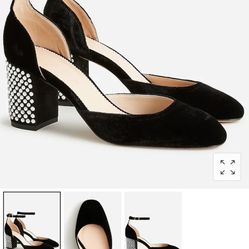 J CREW CRYSTAL MAISE HEELS