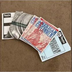 American Government & Economics Books & Tests
