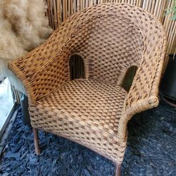 Vintage Wicker Chair 