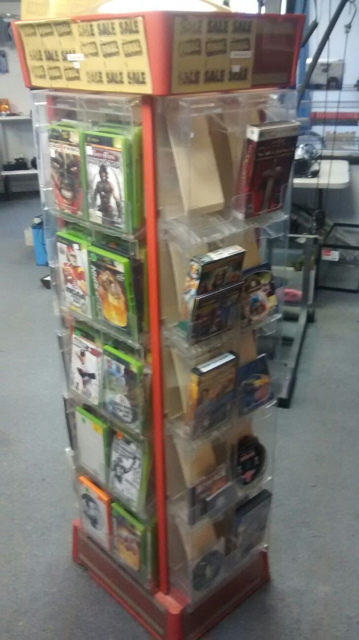 Video game liquidation sale