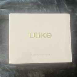 ULike laser hair removal **never opened-in original packaging**