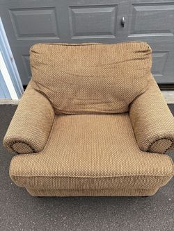 Oversized Upholstered Accent Chair