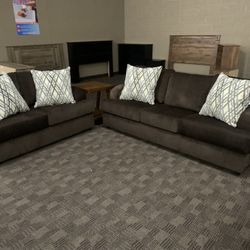 FREE DELIVERY New Brown Sofa Set