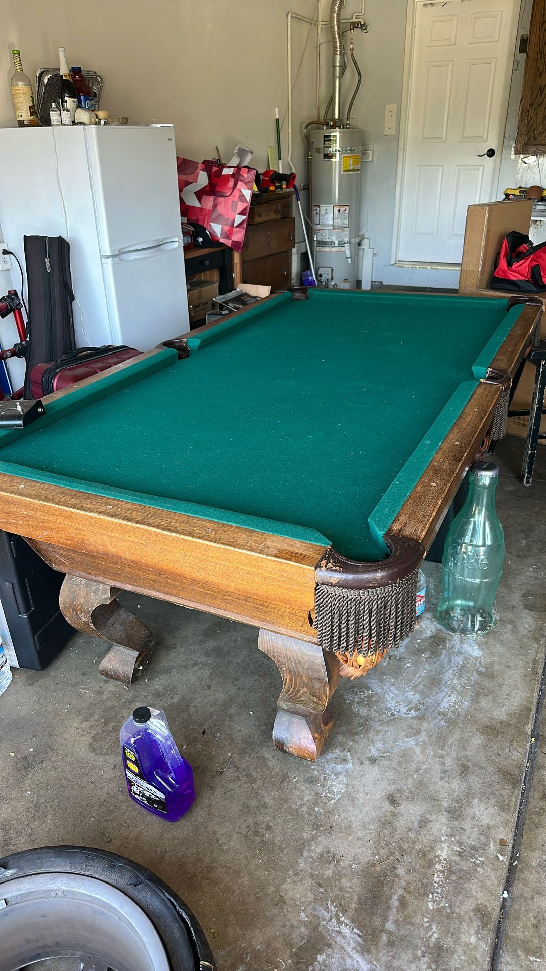 Antique Pool Table