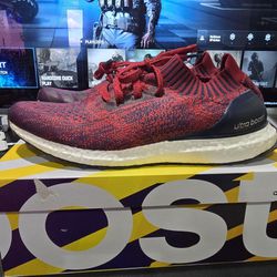 Adidas Ultra Boost Uncaged. Mystery Red.