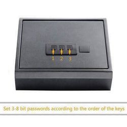 New Top Open Keypad Safe, Cabinet Safes 0.4 Cubic Feet Black