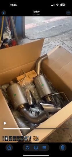 Roush mufflers /xpipe for non active exhaust 2024 gt mustang