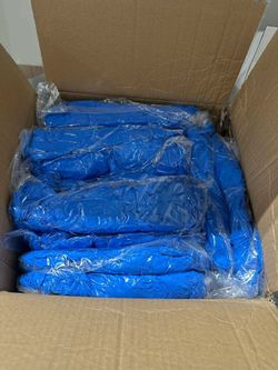 6 Mil Extra Long Blue Nitrile Gloves – 12” – Powder Free