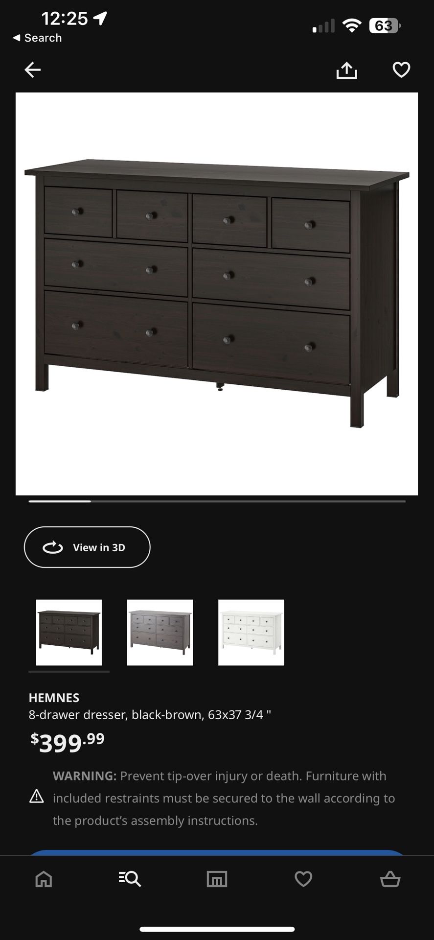 Ikea Hemnes Dresser - coffeafoods.com