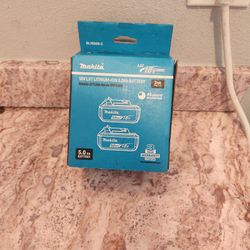 5ah new makita batteries