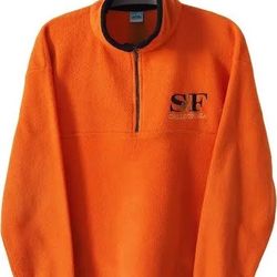 Vintage San Francisco Fleece Quarter Zip (ORANGE)