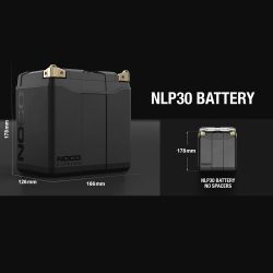 NOCO Lithium Powersport NLP30 Battery 