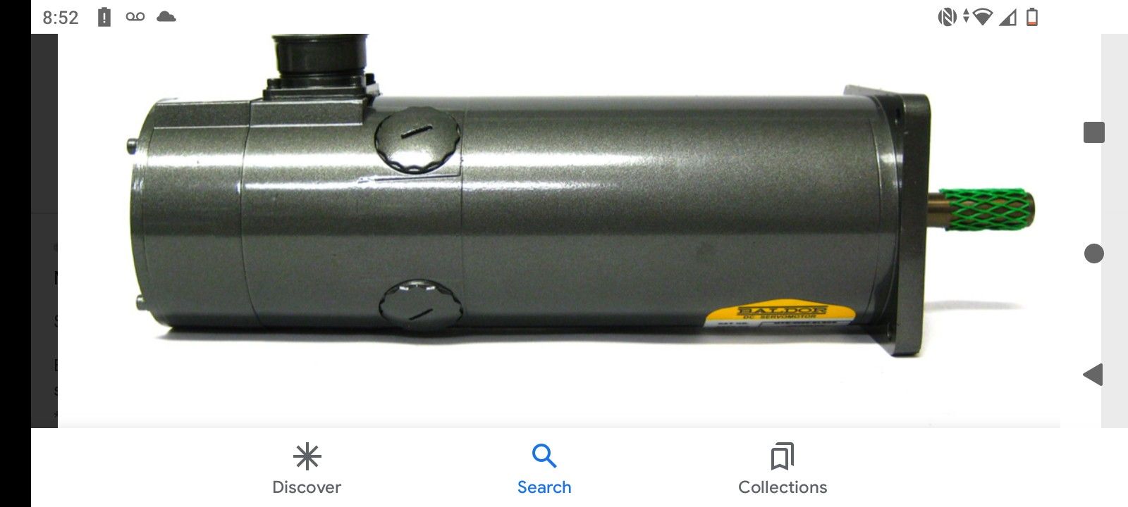 Baldor Magnetic Servomotor