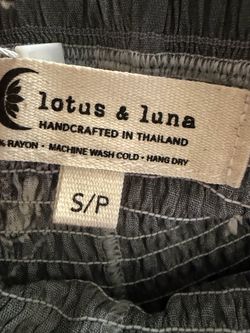 New lotus & Luna harem pants