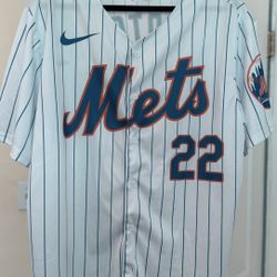NY Mets Soto 22 Pinstripe jersey 