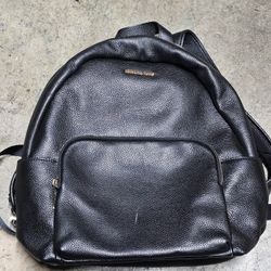 Michael Kors Black Leather Backpack – Model 35F0GERB7L – Excellent Condition