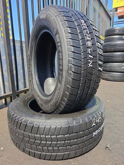 (2) P245/65R17 MICHELIN $150 CASH PRICE
