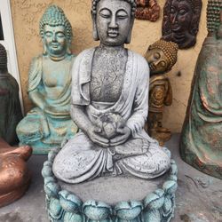 Buddha Lotus Statue For Sale