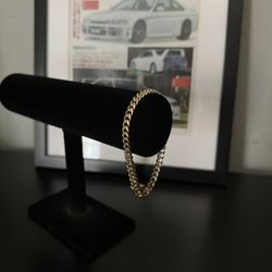 14k Cuban Link Bracelet