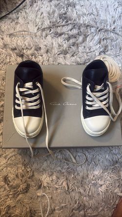 Rick Owens High-Top Sneakers Size 25